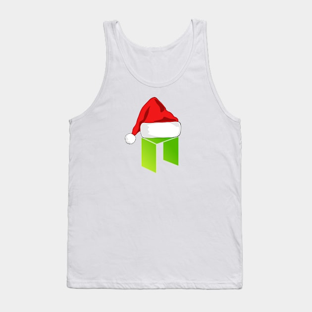 NEO Christmas Cryptocurrency Tank Top by Cryptolife